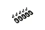 Losi 5IVE-T 2.0 Black Engine Mount Inserts & Screws (19T) 5pcs LOS252101