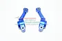 GPM Blue Aluminium Traxxas Rustler 4x4 Rear Hubs 2Pcs RUS4022-B