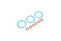 A set of three light blue paper gaskets and six small orange rubber O-rings for the Losi 5IVE-T 2.0 differential.