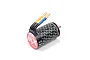 ARRMA BLX 3660 3200kv brushless motor with black and red casing and three bullet connectors.