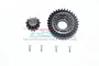 GPM UDR Hardened Steel Straight Cut Differential Gear Set UDR1200S-BK