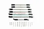 GPM Stainless Steel TRX-4 Complete Turnbuckle Set 7Pcs Set STRX4160-OC-BEBK