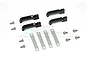 GPM Black Aluminium TRX-4 Defender Door Handle Set TRX4ZSP10B-BK