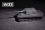 Trumpeter 1/72 German JagdTiger w/ 128mm pak 44L-61 Tank Scaled Plastic Model Kit 07165