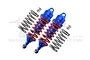 GPM Blue Aluminium Front/Rear Adjustable Shocks 2Pcs ER2085F/R-B-R