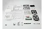 Killerbody 1/10 Toyota Land Cruiser 70 Hard Body Kit with Accessories - White 48732