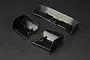 ARRMA 1/7 Limitless matte black wing set components displayed on a dark background.