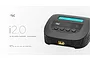 IM RC i2.0 AC balance charger and discharger unit shown in a studio product shot against a white background.