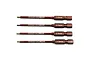 Yeah Racing 1/4" 1.5, 2.0, 2.5, 3.0mm Hex Tip Set 4Pcs YT-0194