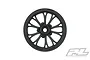 Pro-Line 2.2" Pomona Drag Spec Front Black Rims 2Pcs 2775-03