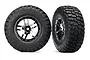 Traxxas 2.2/3.0" BFGoodrich Mud Terrain T/A KM2 Ultra Soft Tyres on Black Chrome Split-Spoke Rims - Glued Wheels 2Pcs 6873T