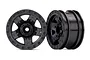 Traxxas TRX-4 2.2" Black Rims 2Pcs 8180
