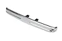 A chrome-finished front bumper for a Traxxas TRX-4 1979 Chevrolet Blazer RC model, shown against a white background.
