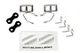 Traxxas TRX-4 Chrome Left & Right Side Mirror Set 8073X