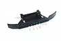 GPM Black Aluminium TRX-4 Mercedes G 500 Front Bumper TRX4330FG-BK