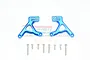GPM Blue Aluminium TRX-4 Rear Adjustable Shock Tower 2Pcs TRX4030A-B