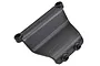 Black RPM RC front bumper mount and support for Traxxas X-Maxx, shown from an angled perspective.