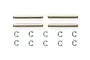 Tamiya 3x22mm Low Friction Suspension Arm Pins 2Pcs w/ Hardware 54395
