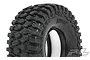 A single Pro-Line Hyrax 2.2/3.2 inch all-terrain RC tyre showing aggressive tread pattern and sidewall branding against a white background.