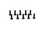 TLR 3x12mm Fine Thread Countersunk Head Screws 10Pcs TLR5963