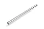 A silver-coloured aluminium centre drive shaft for a Traxxas Maxx RC car, shown against a plain white background.