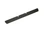A black ARRMA front valance spare part for a 1/7 scale RC vehicle, featuring a molded ARRMA logo and mounting holes.