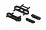 ARRMA Skid Plate Mount Set components shown against a plain white background.