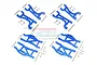 GPM Blue Aluminium Maxx 4S Compete Suspension Arm Set w/ Hardware TXMS5455-B