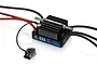 Hobbywing Seaking V3.1 60A waterproof brushless ESC with integrated cooling fins and power switch on a white background.