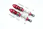 GPM Red Aluminium ARRMA Kraton, Outcast Complete 115mm Adjustable Shocks w/ Mounting Hardware MAK115FA-R-S-BEBK