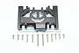 GPM Aluminium Centre Gearbox Skid Plate - Black TRX4038BA-BK