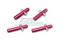 GPM Red ARRMA Outcast 6S Front & Rear Body Post Set 4Pcs MAO201FR-R
