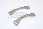 GPM Stainless Steel X-Maxx Front & Rear Upper Suspension Arm Pin Brace 2Pc TXM008-OC