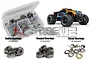 RC Screwz Complete Metal Shielded Bearing Kit for Traxxas Maxx 4S TRA089B