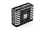 Yeah Racing Aluminium Case Hyper Booster ESC Capacitor Pack in black with silver accents and circuit board design.