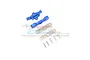 GPM Blue Aluminium Maxx 4S Rear Lower Suspension Arm Tie Bar Set TXMS009-B