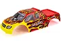 HSP 1/8 Savagery Truck Painted Red Body Shell 08302