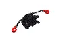 Yeah Racing Black 1/10 Metal Chain (96cm) w/ Hook YA-0357BK