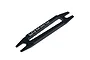 A black aluminium Yeah Racing ball joint tool with a central cutout and fork-shaped ends for removing RC ball ends.