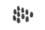 Losi DBXL-E 2.0 5mm Drive Pin Drive Axle Boots Set 10Pcs LOS252120