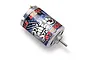 Traxxas Stinger 540 brushed motor featuring a scorpion graphic and blue lightning background on the label.