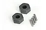Traxxas 12mm Wheel Hexes 2Pcs w/ Axle Pins 1654