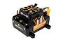 Spektrum Firma 160A 8S Brushless Smart ESC featuring a black casing, orange cooling fan cover, and prominent Smart Technology branding.