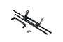 Yeah Racing Black Metal TRX-4 & TRX-6 Rear Bumper TRX4-075