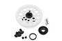 Yeah Racing 70T 48dp/0.5Mod Spur Gear with Aluminium Adapter Set - Black TEC4-010BK