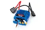 Traxxas Velineon VXL-6S waterproof brushless electronic speed controller with blue casing and pre-soldered motor and battery connectors.
