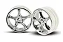 Traxxas 2.2" Tracer Chrome Rims 2Pcs 2473