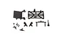 Axial SCX24 JLU LWB Chassis Parts AXI201002