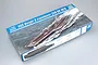 Trumpeter 1/700 scale USS Dwight D. Eisenhower CVN-69 1978 aircraft carrier plastic model kit box.