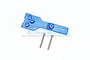 GPM Blue Aluminium Maxx 4S Rear Chassis Link Brace TXMS016R-B